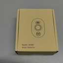 Water Leak Detector Sensor Alarm: Home Water Flooding Monitor Smart Sink Overflow Monitoring Adjustable Wet Moisture Alert Pipe Leakage Drip Detection Warning for Basement Floor (White)