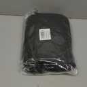 Femuar Reusable Lunch Box for Men/Women - Insulated Lunch Bag Leakproof Lunchbox for Work Office Picnic Beach - Freezable Lunch Cooler Bag with Adjustable Shoulder Strap - Black (Medium Size)