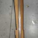 Ivilon Drapery Window Curtain Rod - End Cap Style Design 1 Inch Pole. 72 to 144 Inch Color Warm Gold