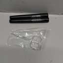 2PCS Beard Pencil Filler for Men - Sweat Proof, Water Resistance, Long Lasting & Natural Finish barber Pencil, Mustache Repair Shape(BLACK)