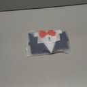 PUMYPOREITY Small Dog Bowtie Tuxedo Suit, Cat Tuxedo & Bandana Set for Chihuahua, Boston Terrier, Bichon, Corgi, Pomeranian, 2 Pieces/Pack, S, Blue