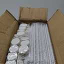 AWTATOS Shoe Rack, 8 Tier Shoe Storage Cabinet with Door, 32 Pair Shoe Organizer Shelves for Closet Hallway Bedroom Entryway, White