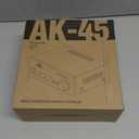 Stereo Receiver & Amplifier Home Audio Amp, AK45 Bluetooth Receiver for Home Stereo, 300Wx2, Bluetooth 5.0, 2 Channel, w/FM & Karaoke, w/USB/SD/RCA/MIC/FM in, w/Remote, for Garage Party Market