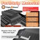 TripleAliners Truck Mat Compatible with 2019-2026 Chevy Silverado/GMC Sierra 1500 5.8FT Crew Cab Accessories, Truck Bed Mat Heavy Duty Custom Fit All Weather Protection TPE Pickup Liner, w/Floor Mats
