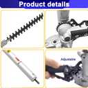 Replacement Parts OEM NO 42437405003 Hedge Trimmer Attachment Compatible with KM 55 RC -E KM 56 RC-E KM85 R KM 94 RC-E KM 111R Brush Cutters