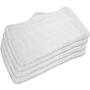 Clean Co. 4 Steam Pocket Mop Pads Compatible Replacement Pad for Shark Mops S3101W, S3250, S3250W, S3250CW, S3251N, S3101POD, SP100Q, S3251, SE200, S3251WC, FS3101, S3251_N2A, S3101CO