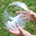 Extra Large Clear Ball Ornaments, Big Fillable Christmas Balls Shatterproof Ornament Baubles for DIY Crafts Christmas Wedding Party Decor (Clear-160mm/6.3inch=2PCS)