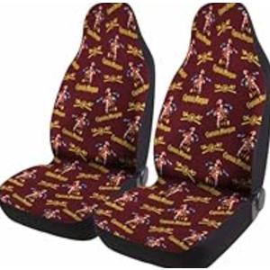 GENANY Drinking Car Seat Covers Set of 2, Breathable Front Seat Covers for Truck Sedan SUV, Pirate Car Accessories, Wine Themed Gift for Women Men