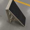 Dog Ramp Bed for Small Medium 2 in 1 Adjustable Pets Folding Collapsible Pet Ramps with Non Slip Carpet Portable Indoor Puppy Ramp for Sofa,Chair