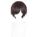 30cm Mixed Brown Hiccup Cosplay Wig Synthetic Anime Halloween Costume Party Wigs