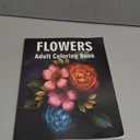 Flowers Adult Coloring Book: Art Therapy Coloring Page for Adult and Older Children: Hand-drawn Sketch Illustration (Design for Meditation)