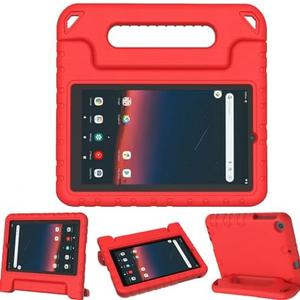 BMOUO Kids Case for Walmart Onn 7 inch Gen 3 2022 (Model:100071481), Light Weight Shockproof Convertible Handle Stand Case for Onn 7" Tablet 2022 (Only Fit for 2022, 3rd Gen), Red