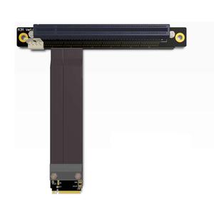 ADT-Link M.2 NGFF NVMe Key M Extender Cable to PCIE x16 Graphics Card Riser Adapter 16x PCI-e PCI-Express for M2 2230 2242 2260 2280 (25cm) ADT-Link M.2 NGFF NVMe Key M Extender Cable to PCIE x16 Graphics Card Riser Adapter 16x PCI-e PCI-Express for M2 2230 2242 2260 2280 (25cm)