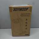 JOYMOOP Mop and with Wringer Set, Hands Free Flat Floor Mop with 3 Washable Microfiber Pads, Wet and Dry Use, Floor Cleaning System