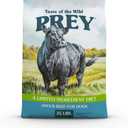 Taste of The Wild Prey Real Meat High Protein Angus Beef Limited Ingredient Dry Dog Food Grain-Free Recipe Made with Real Pasture-Raised Beef and Probiotics for All Life Stages 25lb (25 Pound (Pack of 1)), BB Date 01/09/2026