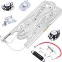 Dryer Heating Element for Maytag Bravos Dryer MEDB765FW0 MEDE250XL0 MEDX700XL0 MEDX700AG0 MEDX500XW1 MED9700SQ0 MED855DC4 MEDX500XW1 MED5630HC0 YMEDX700AG0 7MMEDX550XW0 Thermal Fuse Kit