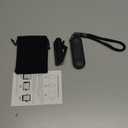 Remote Control Page Turner for Kindle Paperwhite Oasis Kobo eReaders, Camera Camcorder Remote Controls, Page Turner Clicker for ipad Tablets Reading Novels with Wrist Strap Storage Bag (Black)