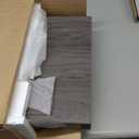 Fluted Nightstand, 22.8" Wide Nightstands with Drawer Storage Large Wood BedsideTable Night Stand for Bedroom, Grey Oak (1pc)