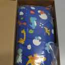 Toddler Pillow with Pillowcase - 13x18 My Little Dreamy Kids Travel Bed Pillows for Sleeping, Organic Cotton Small Pillowcase, Soft & Breathable, Machine Washable, Toddlers 2-5 years old (DinoWorld)