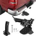 Truck Rear Tailgate,Rear Bed Step,Retractable Bed Step Bumper Step Compatible with 2019-2024 Dodge Ram 2500 3500 Bedsteps Replaces 82215842AE 82215842AG 82215842AH 82215842AD 82215842AC