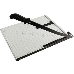 Paper Cutter B3 Stack Paper Trimmer Guillotine Heavy Duty Metal Base, 21" Cutting Length with Guard Rail Safety Blade Lock, 10-Sheet Capacity, Guillotine Paper Slicer Cutter for Office School