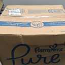 Pampers Pure Baby Diapers, Size 2 (12-18 lbs), 186, Up to 100% Leakproof, Premium Hypoallergenic Soft Diapers