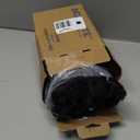 BEDELITE Fleece Throw Blanket for Couch - 300GSM Soft & Warm Fluffy Black Blanket, Decorative and Giftable Striped Blankets for Women, Men, 50"x60"