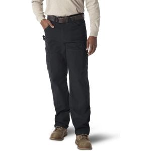 Wrangler Riggs Workwear Mens Ranger Work Utility Pants (30W x 30L, Black)