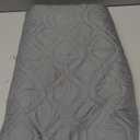 Ameritex Waterproof Dog Bed Cover Pet Blanket for Furniture Bed Couch Sofa Reversible (30x70 Inch (Pack of 1), Grey+dark Grey)