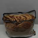 PRIMROSE Taupe Curtains 96 inch for Living Room,2 Panels Velvet Drapes Blackout Rod Pocket Back Tab Window Treatment Room Darkening Decorative Thick Curtains for Bedroom, Brown