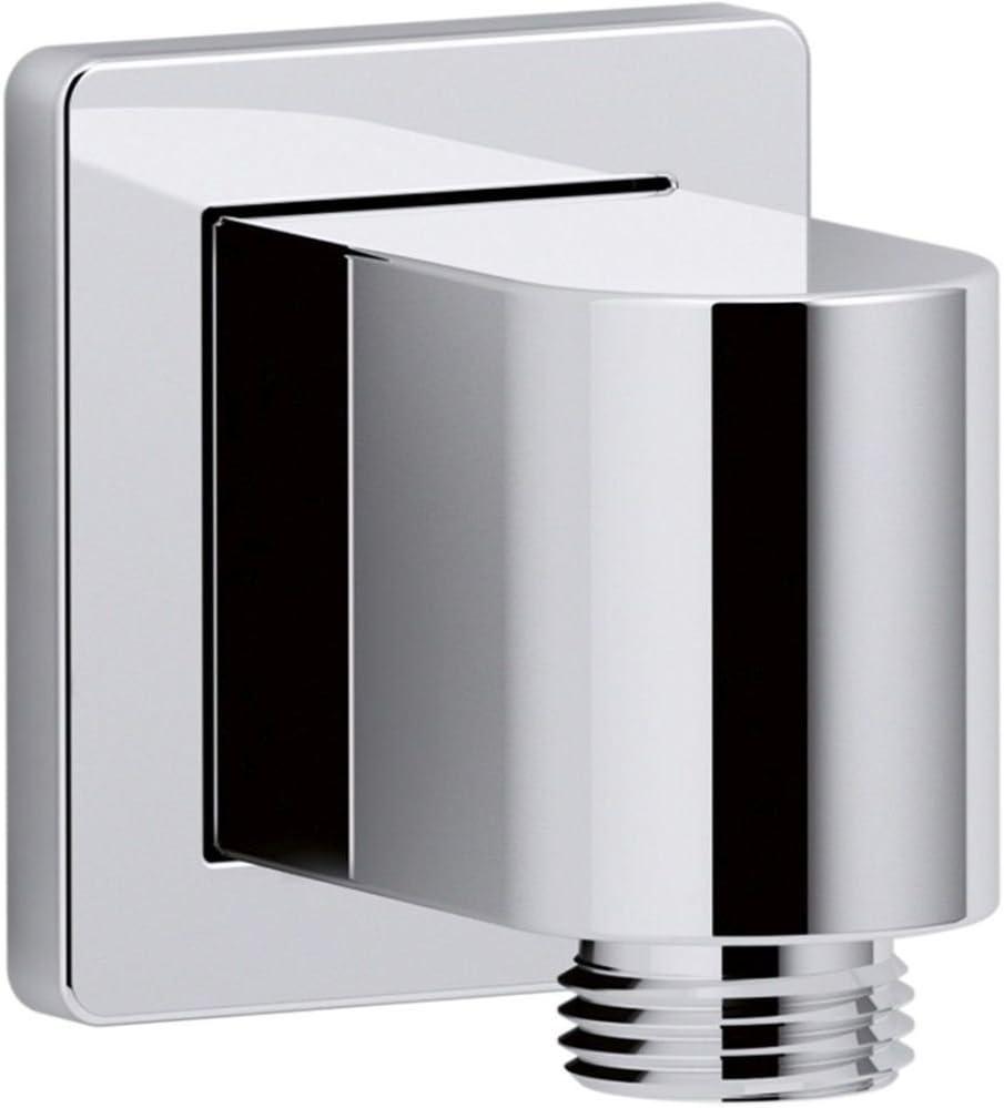 KOHLER 98350-CP Awaken Wall-Mount Supply Elbow, Polished Chrome (2.25 x 2.00 x 2.31 inches)