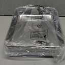 Stainless Steel Baking Pan with Lid, 12 x 9 x 2 Inch Deep Rectangle Cake Pans with Cover for Cakes, Brownies, Cookies, Deep Side & Heavy Duty,Dishwasher & fridge & Oven Safe(2 Pans + 2 Lids)