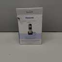 Panasonic Compact Cordless Phone with DECT 6.0, 1.6" Amber LCD and Illuminated HS Keypad, Call Block, Caller ID, Multiple Display Languages - 1 Handset - KX-TGB810S (Black/Silver)