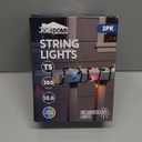 Joiedomi Multicolor Christmas String Lights, 300(2x150) 62.4FT Christmas Fairy Tree Lights Plug in for Indoor Outdoor Xmas Decorations Patio Holiday Theme Party Yard House, Green Wire