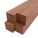 Barrington Hardwoods Black Walnut Lumber Turning Squares - 2" x 2" (4 Pieces) (2" x 2" x 6")