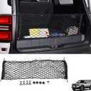 Rear Trunk Envelope Mesh Cargo Net Suitable for 2024 2025 2026 Toyota Land Cruiser 250 1958 Prado Lc250 J250 Rear Trunk Mesh Cargo Storage Net Bag