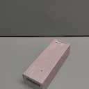 Go Brush Pro 2026 Hair Straightener Brush 300 Million Negative Ionic Portable Hair Straightener Comb for Women with 4 Temps Fast Heating MCH Ceramic Coating Smooth Frizz Hair Light Pink