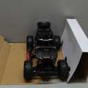 RC Cars Remote Control Car 1:12 Off Road Truck, Metal Shell LED Headlights Offroad Monster RC Truck, 4x4 All Terrain Hobby RC Cars Toys for Boys Kids Adults Gifts 8-12 (Black)