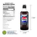 SodaStream Pepsi Zero Sugar New Pour Bottle Beverage Mix 14.9 Fl Oz (Pack of 4) (EXP 12/30/26)