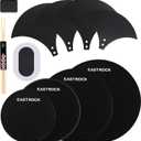 EASTROCK Drum Mute Pads Set 11 Pieces With Cymbal Pad + Hi hats Set Pad, Foam Drum Silencer Pads, Fit 10, 12, 14, 16" (Drum Mute Pad Pack)