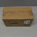 SUBEKYU 0.5 Gal Mini Countertop Trash Can with Lid for Desktop, Small Garbage Can for Office, Tiny Wastebasket,Pink