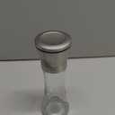 Salt and Pepper Grinder Tall Size - Black Pepper,Herb Shakers Mill Refillable Manual - Stainless Steel Lid - Adjustable Coarseness - Glass Material- Fits in Home,Kitchen,Barbecue (color AA)