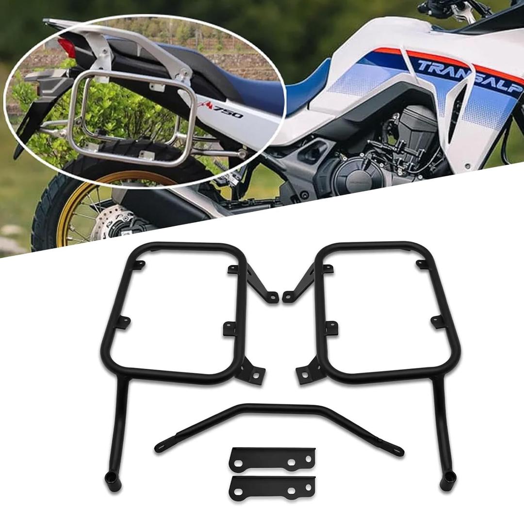 for XL750 Transalp 750 xl750 transalp 2023 2024 2025 2026 Motorcycle Accessories Side Cases Side Tool Box Bracket Top Case Luggage Rack Rear Luggage Rack Extension Bracket Side Case Mounts