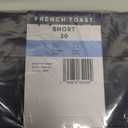 French Toast Boys Adjustable Waist Stretch Flat Front Shorts (Standard & Husky) for School Uniform (Gray)