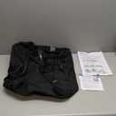 PURPLE LEAF 9' X 12' Rectangle Patio Umbrella with Base Large Cantilever Outdoor Umbrella Offset Umbrella with 360-degree Rotation Garden for Deck Backyard Pool Grey