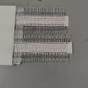 128 Pieces Mini Transparent Plastic Clear Clips, Binder, Photo Clips, Clothespins Clip