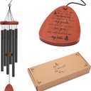 Memgift Sympathy Gifts for Loss of Loved One Memorial Wind Chimes Dad Mom Memorial Windchime Bereavement for Loss of Dad Mom Son Daughter Wind Chimes for Outside