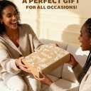 Slohif Silcone Christmas Pot Holders for Kitchen - 100% Cotton Pink Cute Oven Potholders with Pockets, Heat Resistant Square Thick Hot Pads, House New Home Baking Baker Gifts,2pack