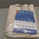 5x7 Washable Rugs Non Slip Minimalist Area Rug for Bedroom Soft Low Pile Solid Color Large Bedroom Throw Carpet Stain Resistant Classic Neutral Area Rug Plain Boho Rugs for Kitchen Nursery, Ivory