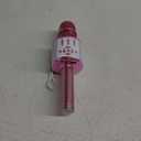 Amazmic Toys for Girls, Kids Karaoke Microphone Toddler Microphone for Kids with Lights, Birthday Gift for Girls, Boys Toy Age 3 4 5 6 7 8+(Light Pink)